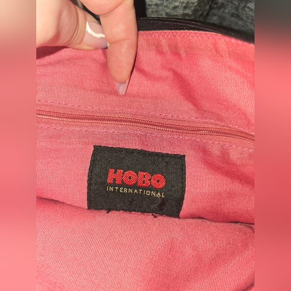 Hobo International Women's Shoulder Bag Black Leather Purse vintage Y2K - Picture 12 of 12